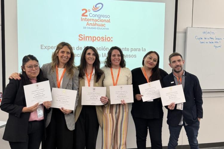 Integrantes de Pedagogía participan en el Congreso Internacional Anáhuac de Calidad Educativa