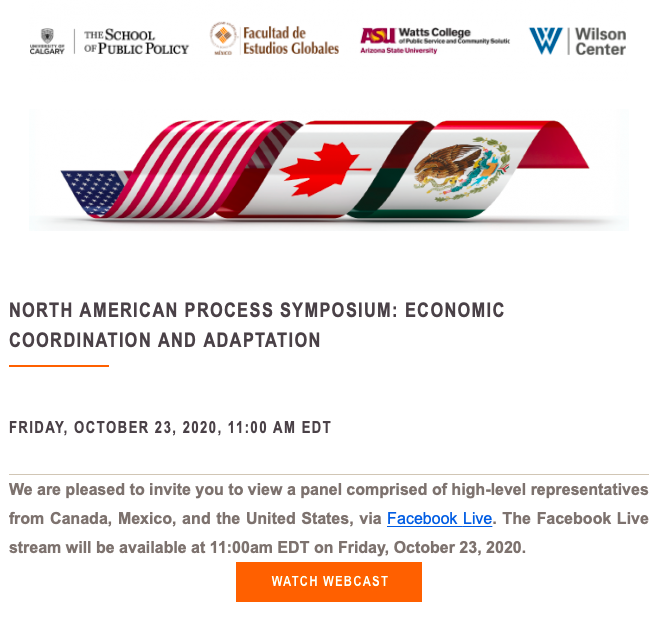  NORTH AMERICAN PROCESS SYMPOSIUM: ECONOMIC COORDINATION AND ADAPTATION