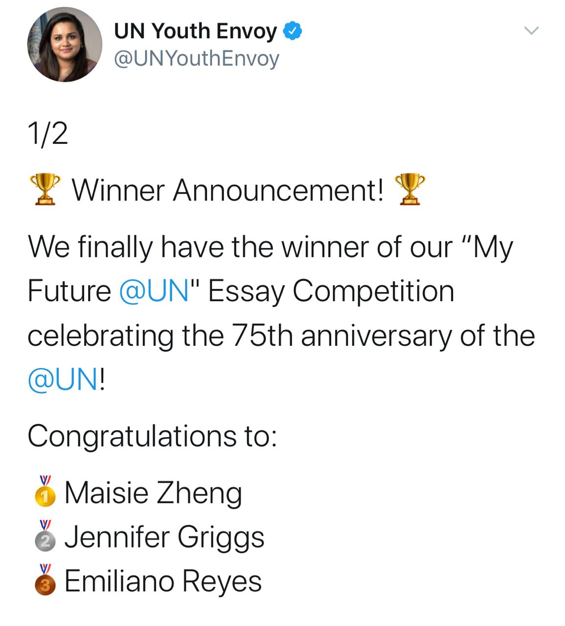 UN winners