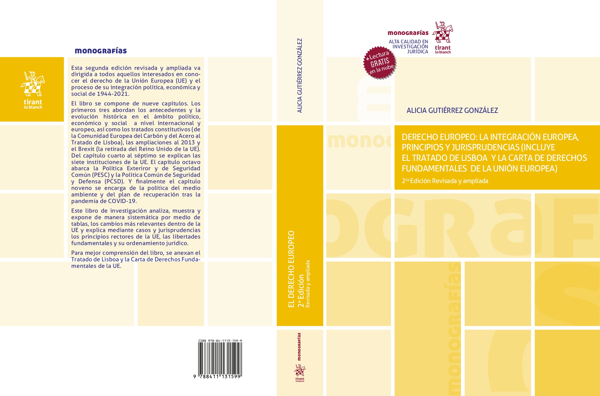 Presentación del libro:  “El Derecho Europeo: la integración europea, principios y jurisprudencias”