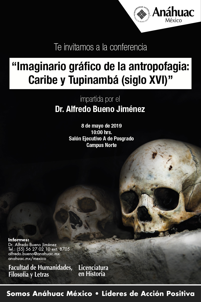 CONFERENCIA "Imaginario gráfico de las canibalismo caribe y tupinamba (Siglo XVI)"