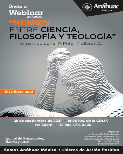 Webinar Neuro: Entre Ciencia, Filosofía y Teología 