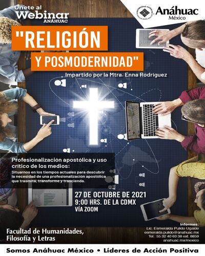 Webinar "Religión y posmodernidad"