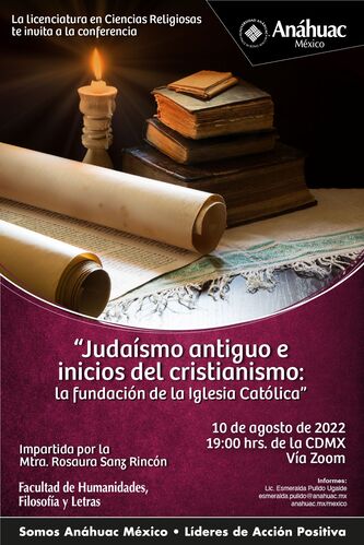 Judaísmo antiguo e inicios del cristianismo: la fundación de la iglesia católica