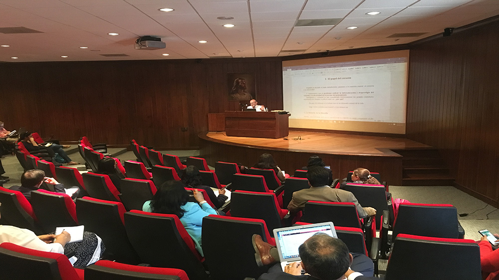 La propuesta del evento partió de la reflexión antropológica de la persona como portadora de experiencias afectivas radicadas en el centro espiritual del corazón.
