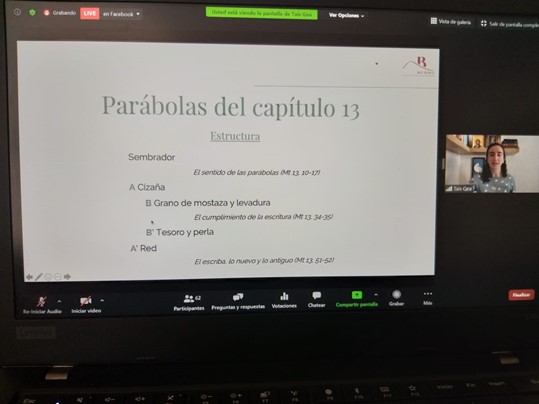 Analizamos en webinar el Decálogo de las Parábolas del Reino de Mateo