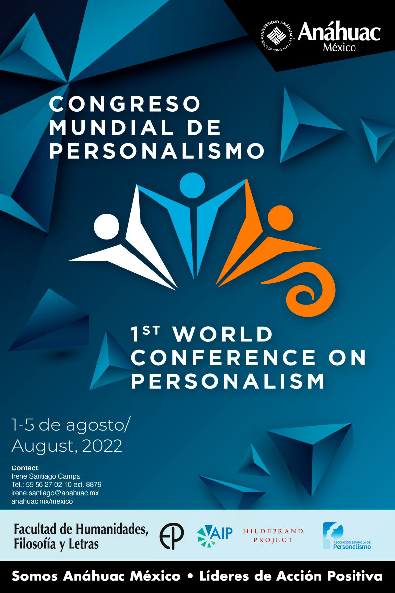 La Facultad de Humanidades alista el 1er Congreso Mundial de Personalismo