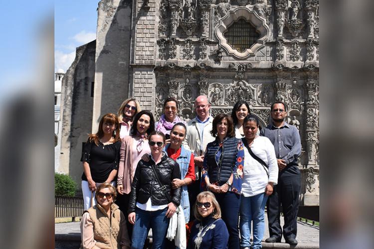 Integrantes de la Facultad de Humanidades visitan el Museo Nacional del Virreinato