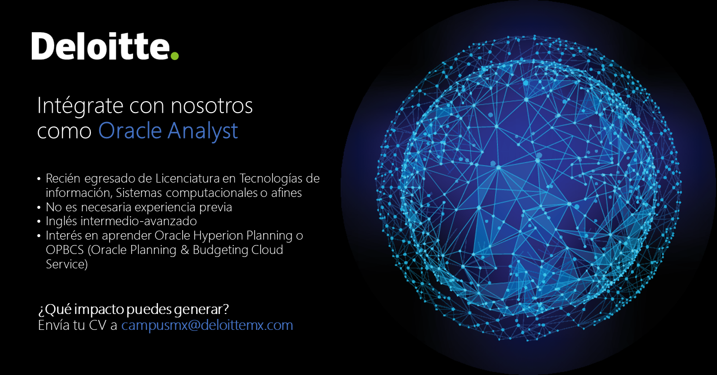 Deloitte | Vacante en Consultoría - Analista