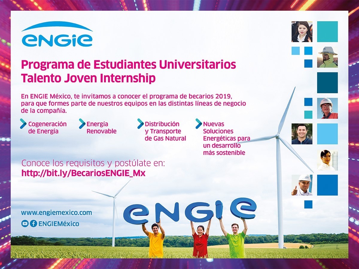 ENGIE Internship Estudiantes Universitarios – Young Talent Program 