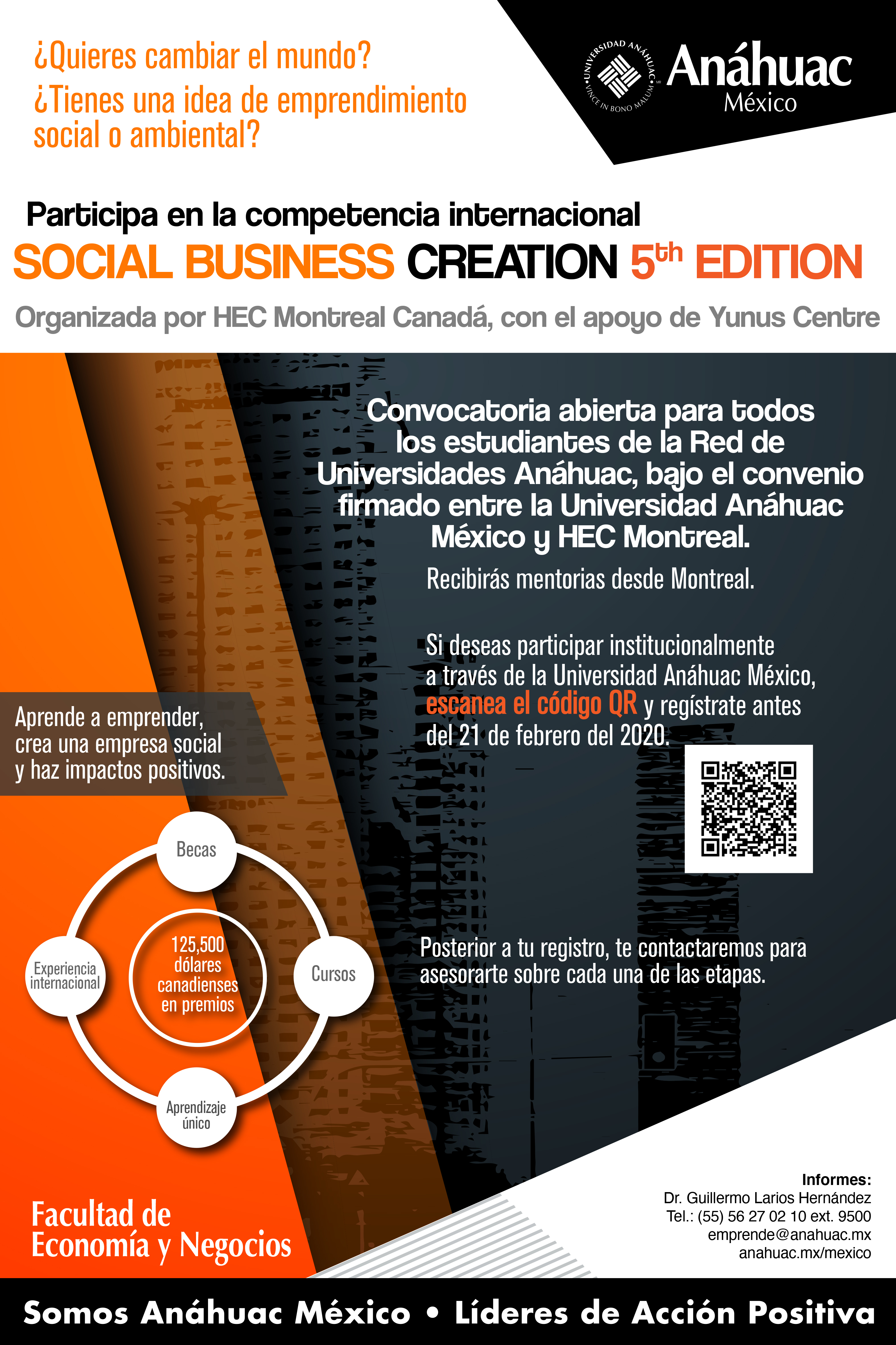 Lanzamiento de la convocatoria Social Business Creation (convenio UAMX-HEC Montreal)
