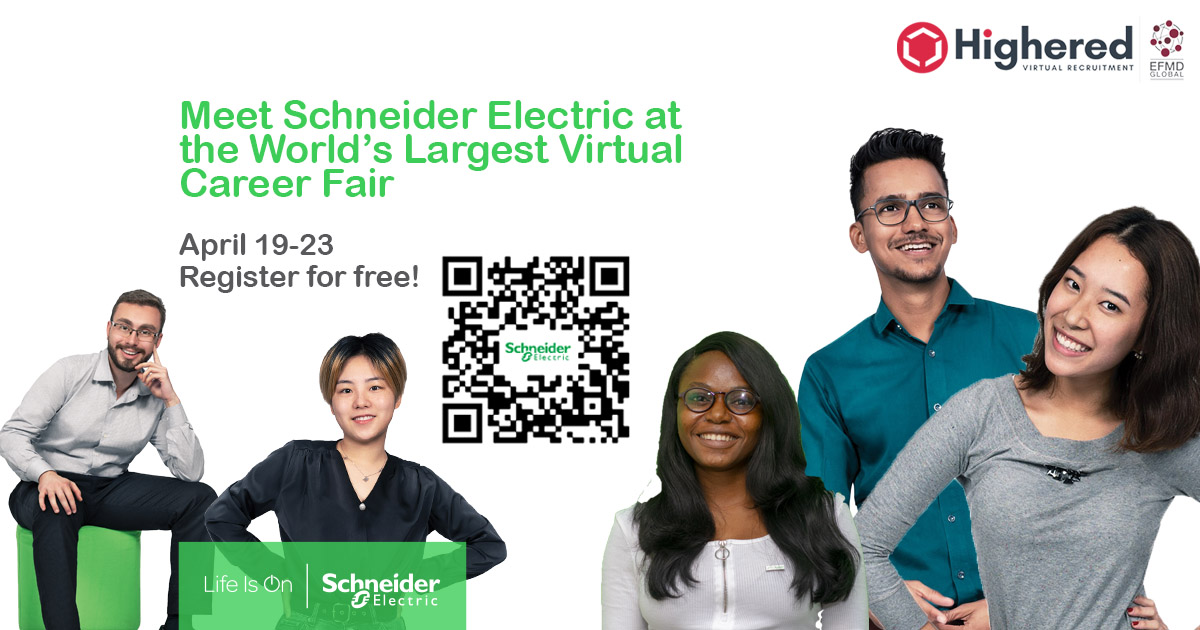 Schneider Electric Virtual Recruitment powered by Highered