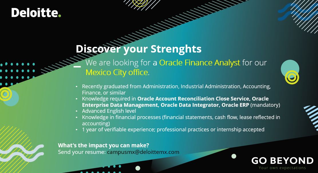 Oracle Finance Analyst en Deloitte