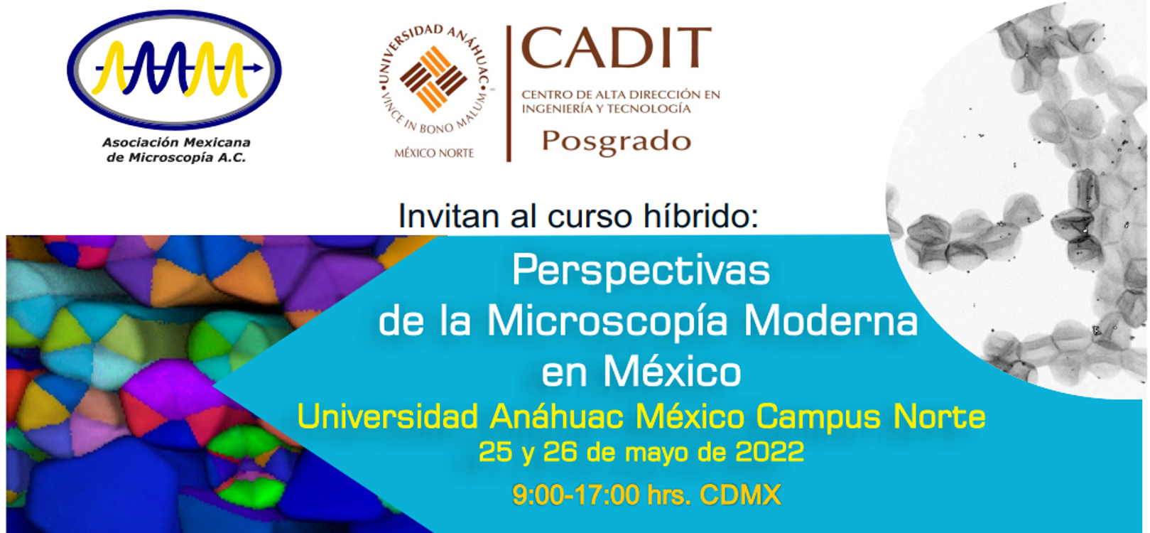 Curso: Perspectivas de la Microscopía Moderna en México
