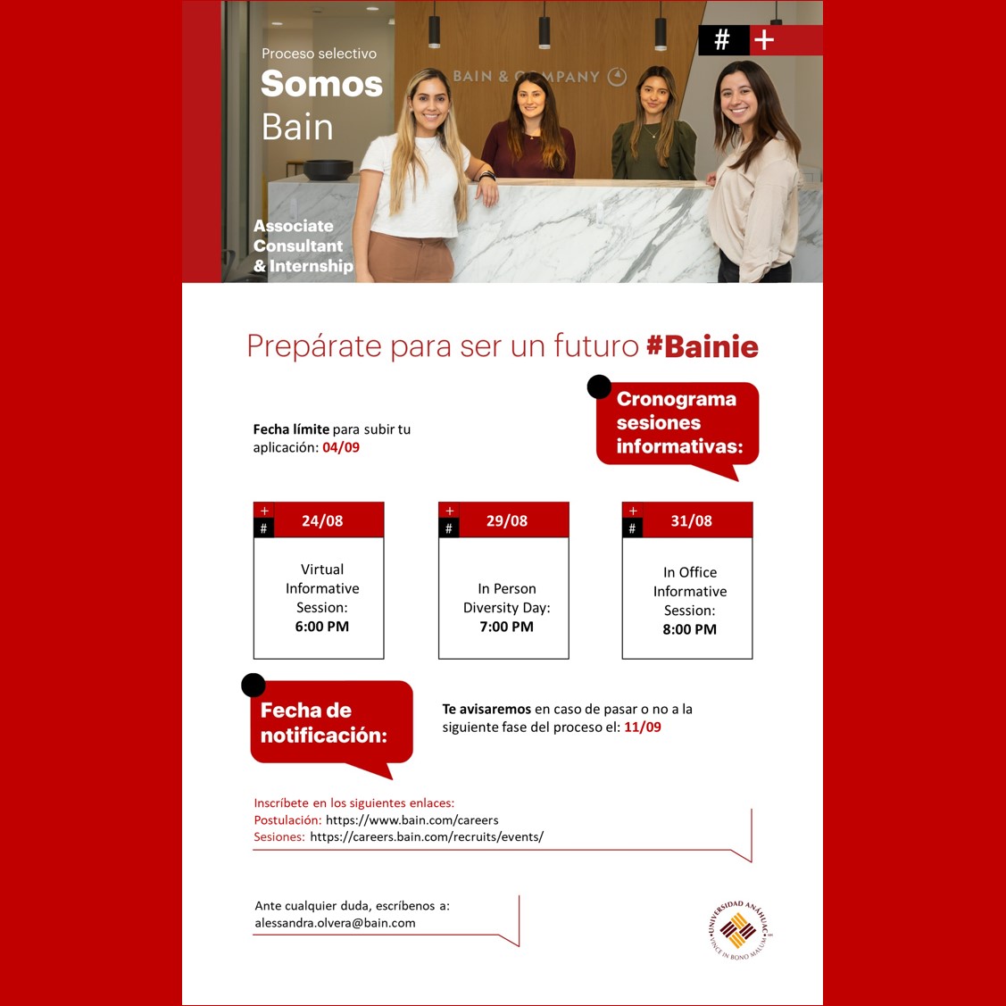 PROCESO DE RECLUTAMIENTO - Bain & Company