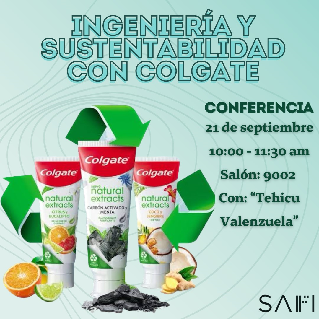 CONFERENCIA - Ingeniería y Sustentabilidad con Colgate