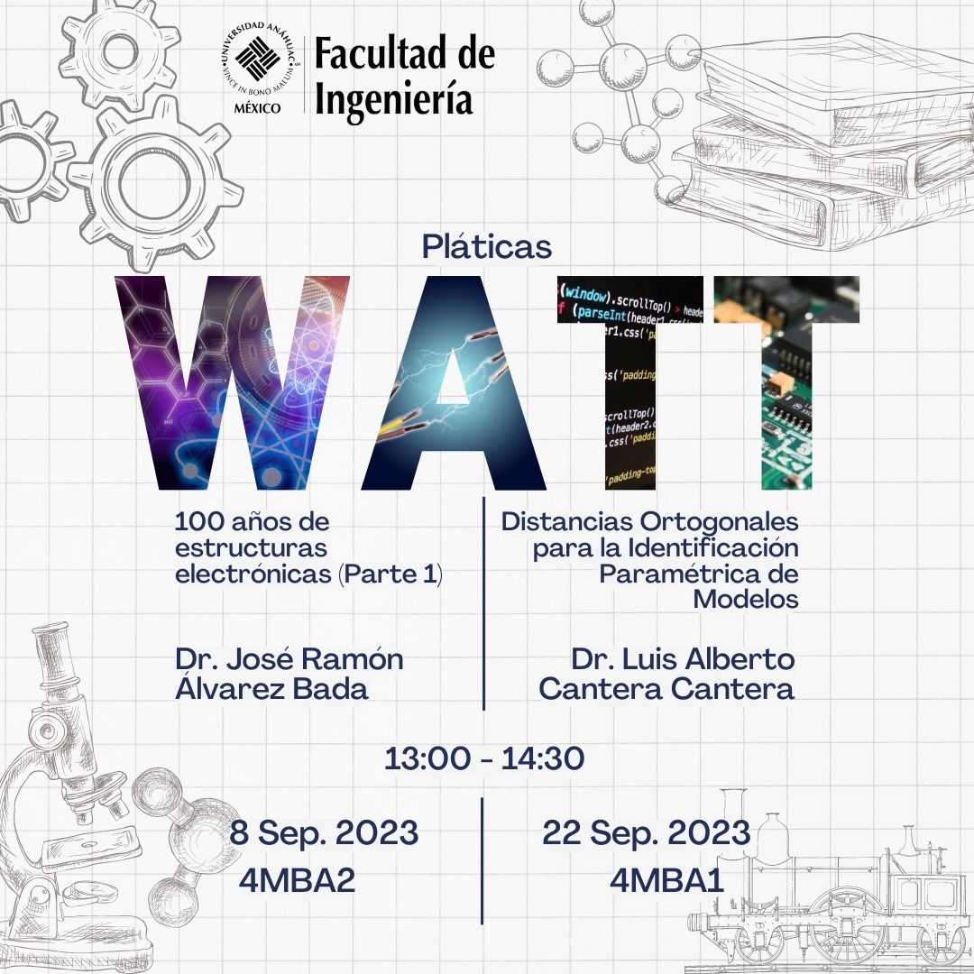 PLÁTICAS WATT - Pláticas de Divulgación Científica