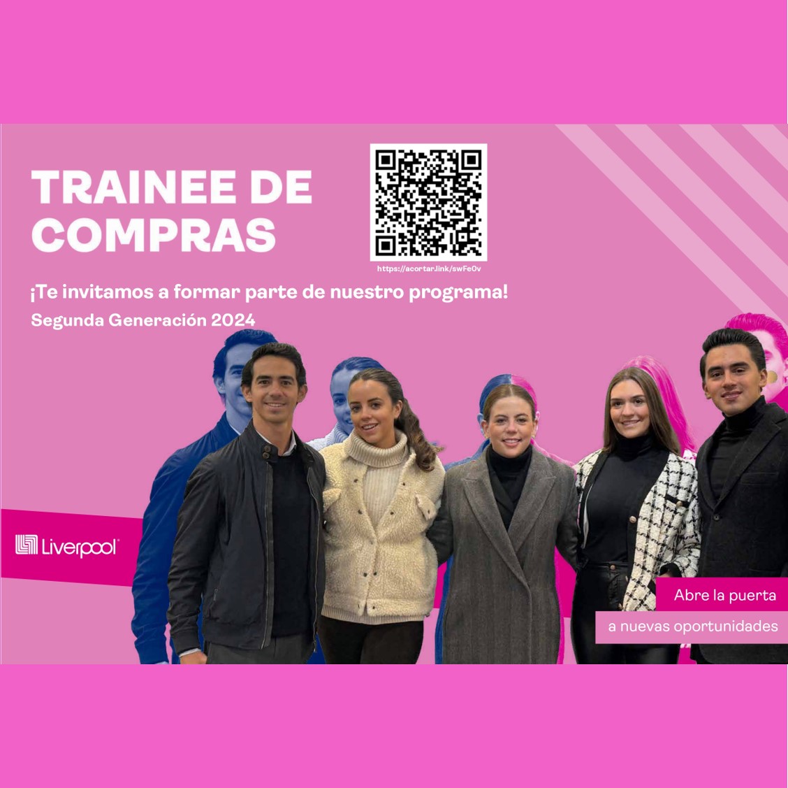 VACANTE - 2da Generación Trainee Compras 2024 | Liverpool