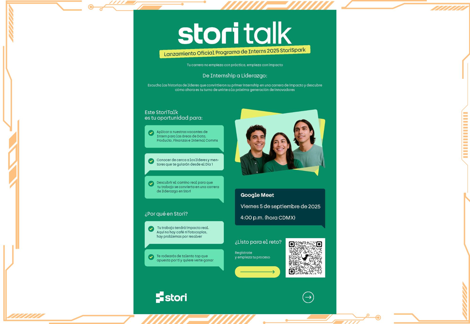 WEBINAR | Programa de Interns en Stori