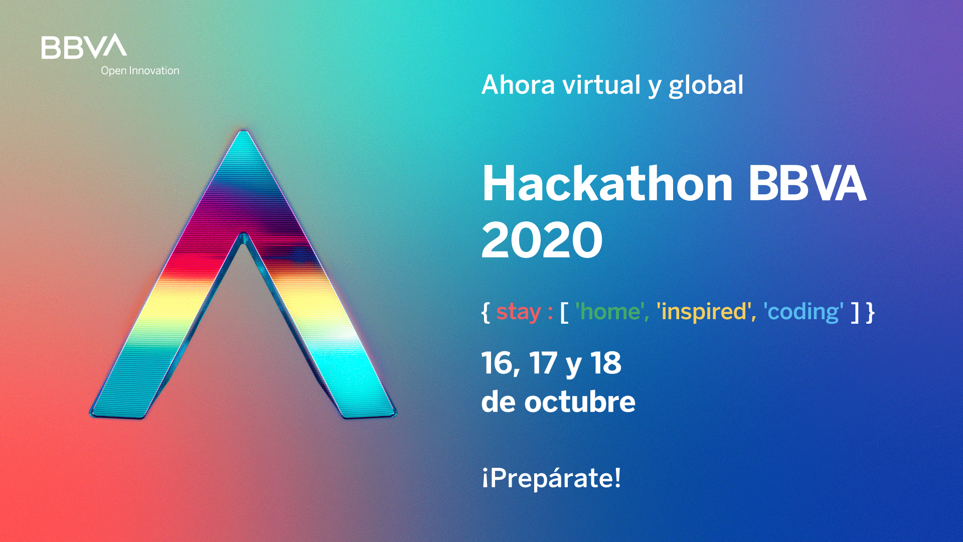Hackathón BBVA 2020 fecha
