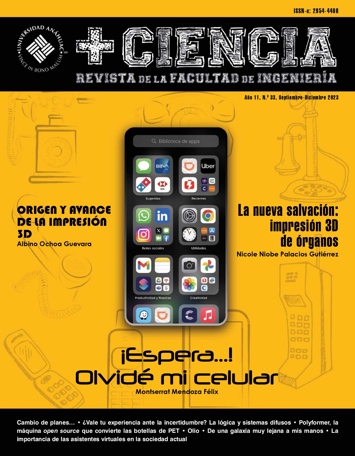 No. 33 Revista +CienciA