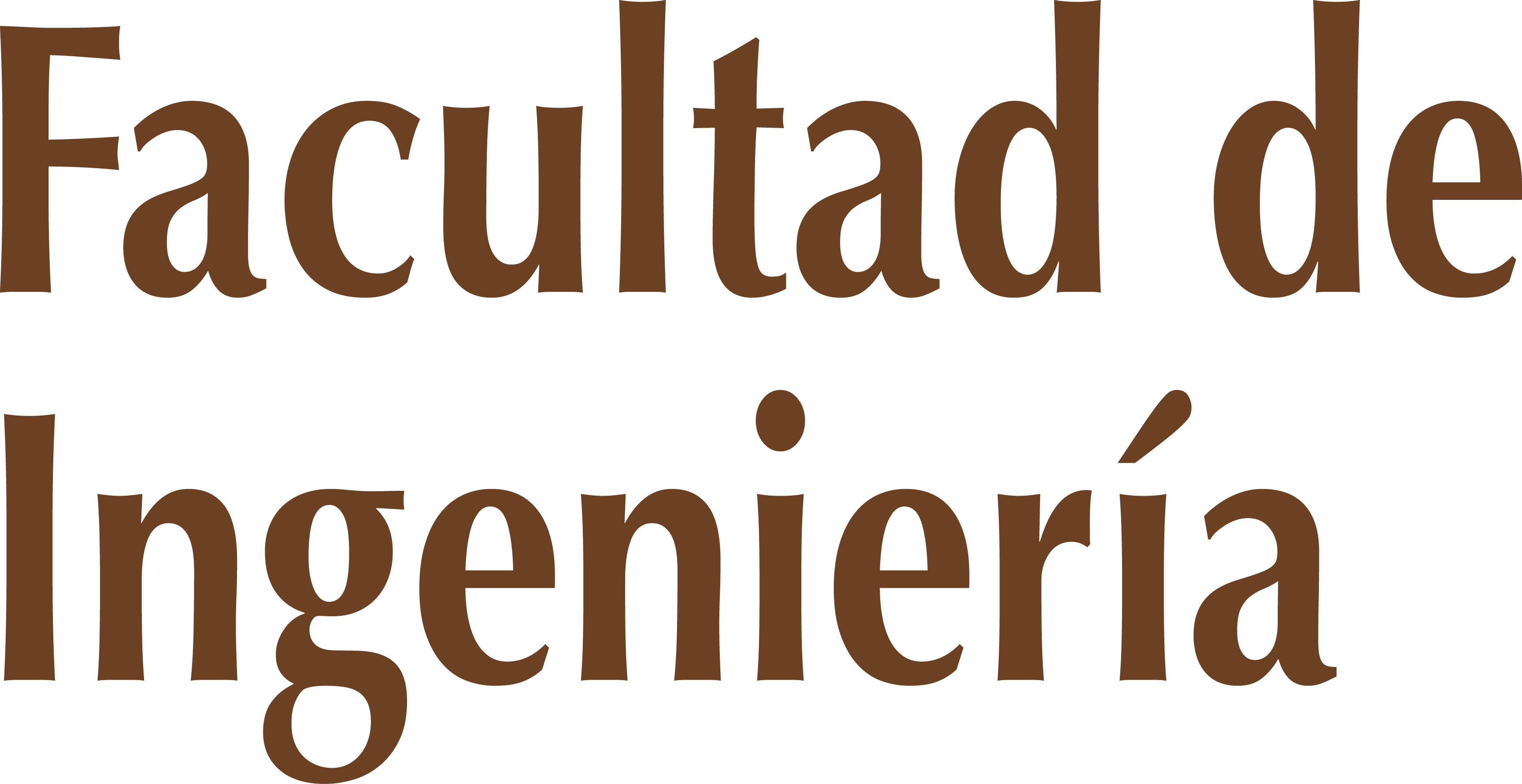 Logo Facultad de Ingeniería