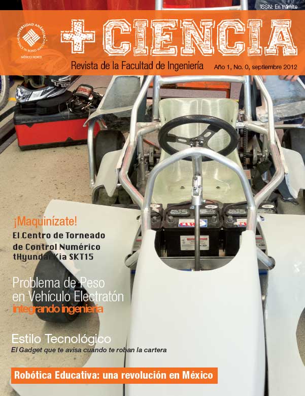 Portada No. 0 Revista +CienciA