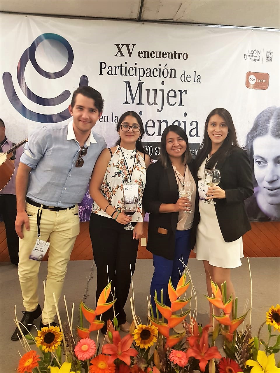 Alumnos de Ingeniería Ambiental participan en Congreso de la Mujer en la Ciencia