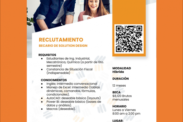 VACANTE - Becario de Solution Design DHL