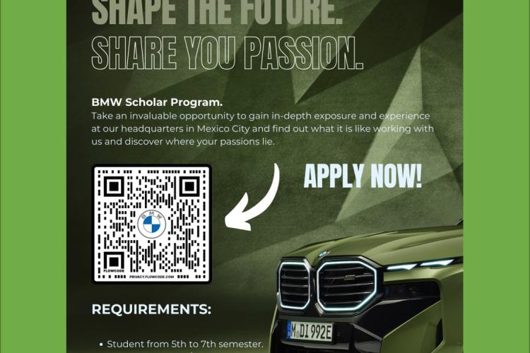VACANTE - Scholar Programme - Second Semester / BMW Mexico & BMW Financial Services