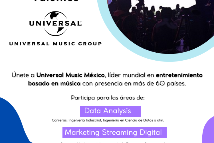 VACANTE - Programa de Talentos Universal Music Group