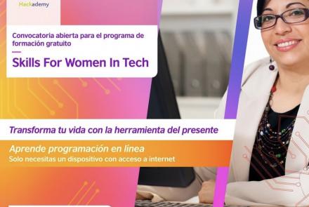 CONVOCATORIA - British Council Skills for Women in Tech 2023