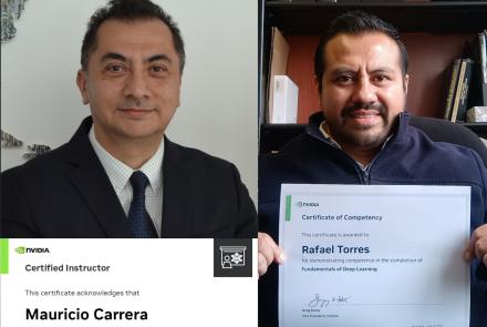 Profesores del CADIT logran certificación del Deep Learning Institute de NVIDIA