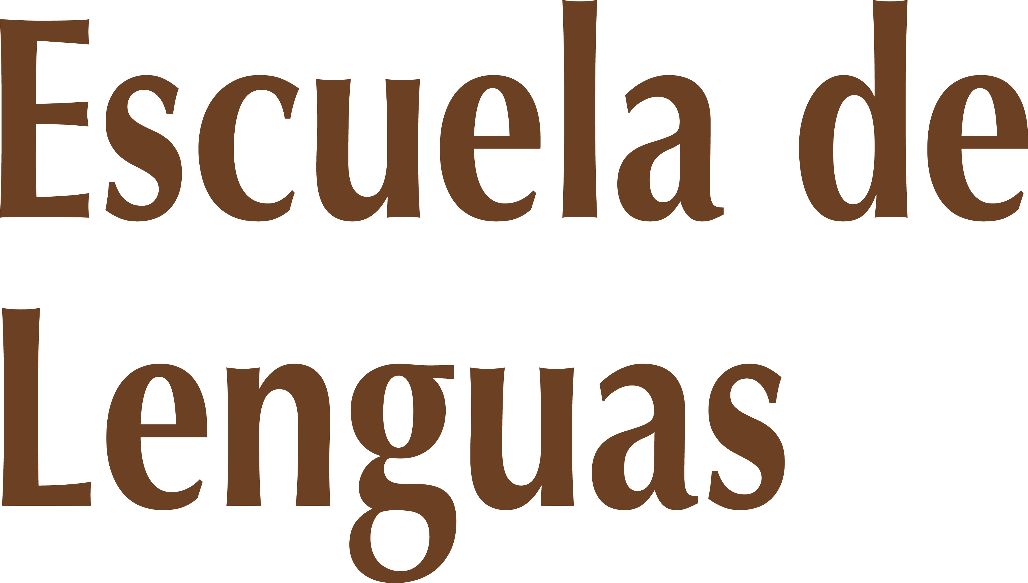 Logo Escuela de Lenguas
