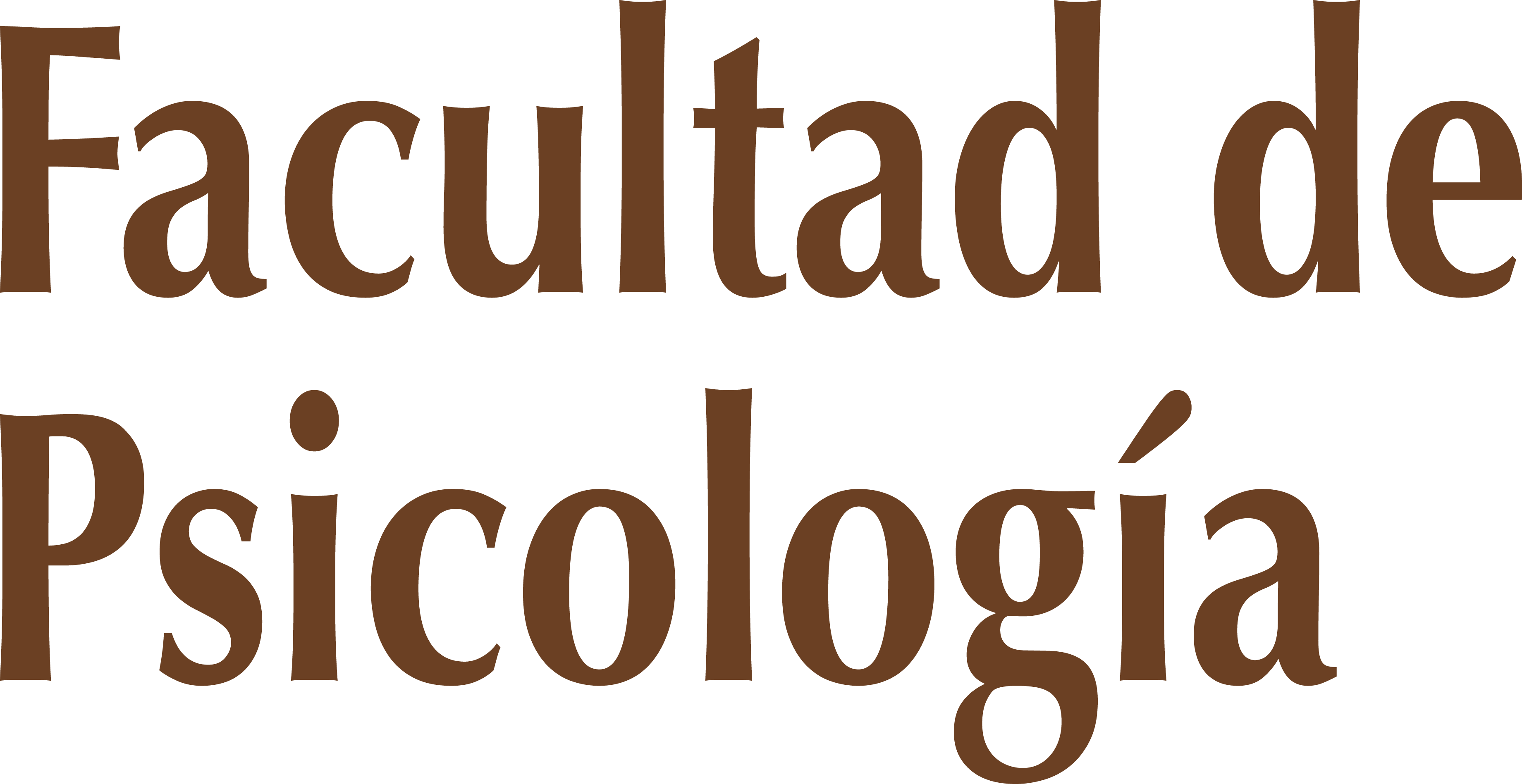 Logo Facultad de Psicología