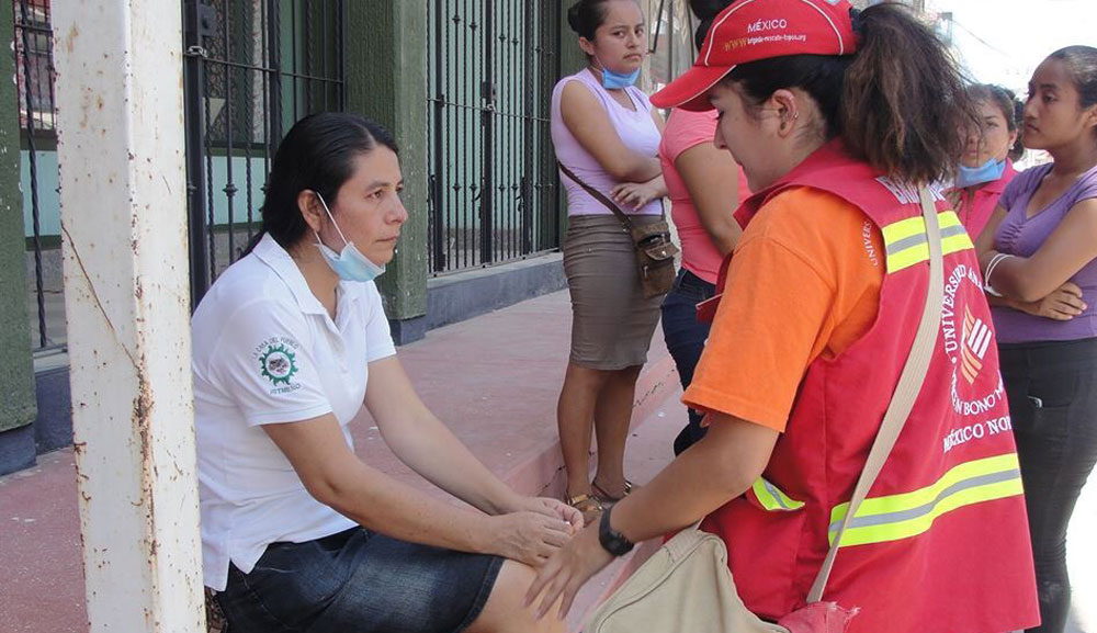 Nuestra Facultad de Psicología ayuda a los afectados por el sismo