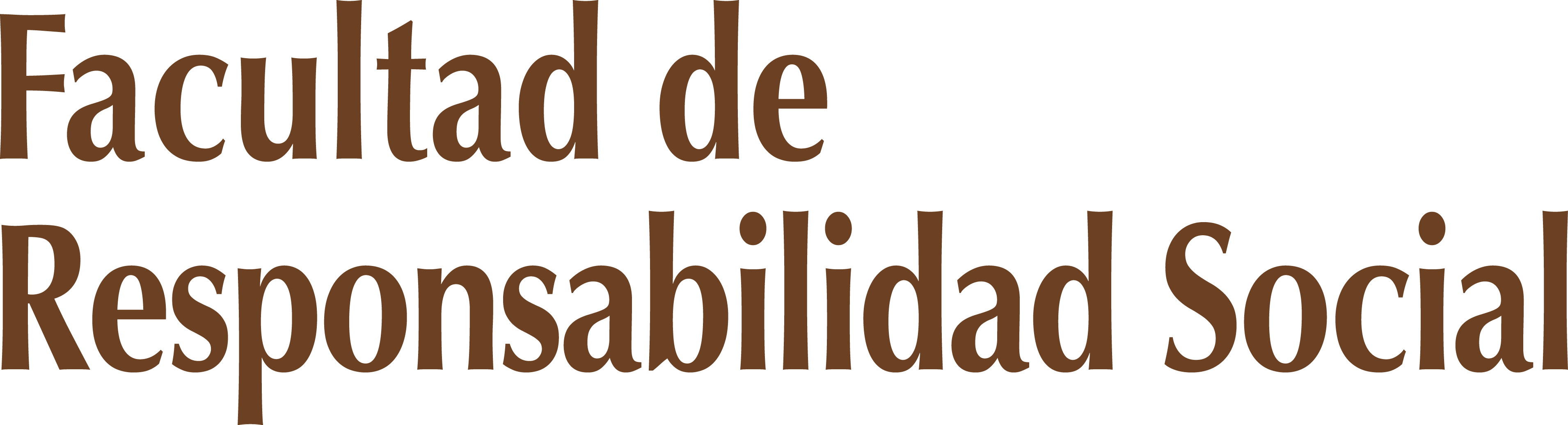 Logo Facultad de Responsabilidad Social