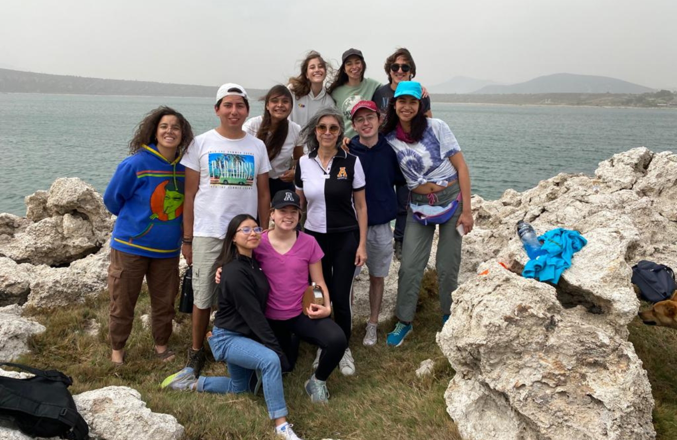 Alumnos de Responsabilidad Social visitan área natural protegida de Filobobos