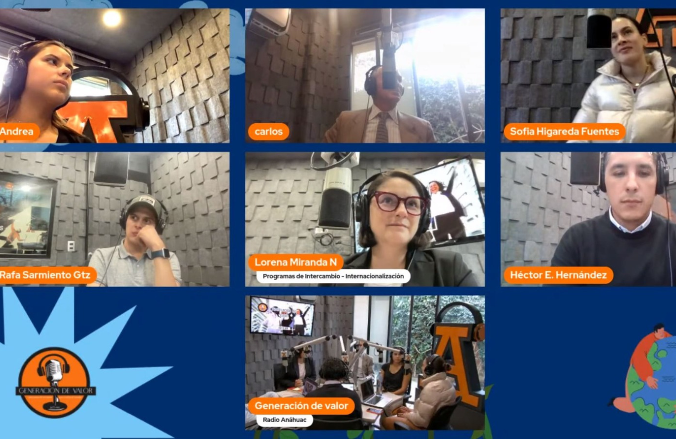 Abordamos en Radio Anáhuac la importancia de los intercambios académicos
