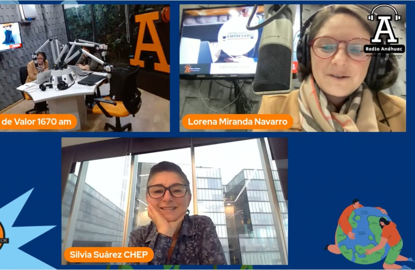 ilvia Suárez, directiva de CHEP Latam, habla sobre sustentabilidad en Radio Anáhuac