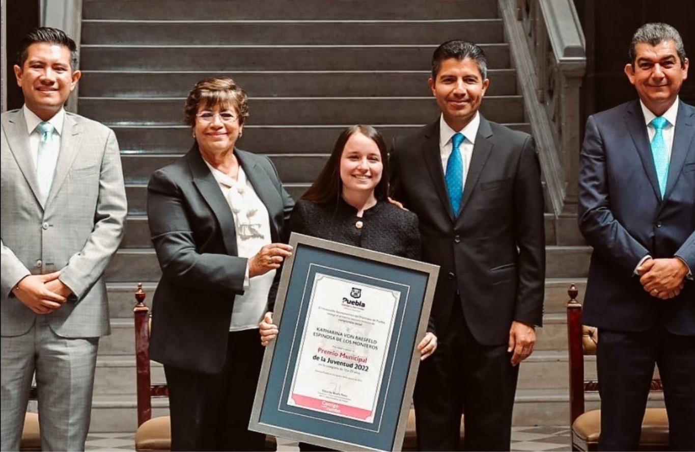 Katharina von Raesfeld gana el Premio Municipal de la Juventud en Compromiso Social