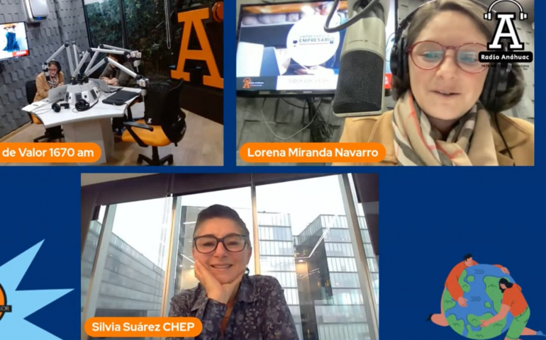 ilvia Suárez, directiva de CHEP Latam, habla sobre sustentabilidad en Radio Anáhuac