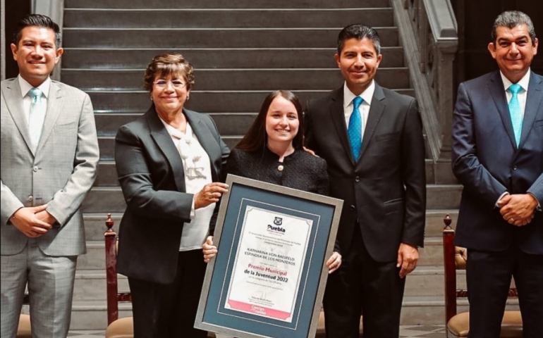 Katharina von Raesfeld gana el Premio Municipal de la Juventud en Compromiso Social