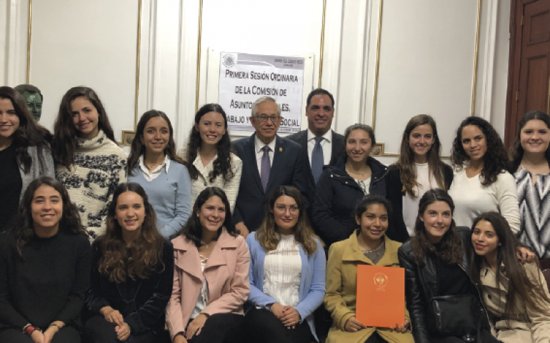 Alumnas de Responsabilidad Social asisten al Congreso de la Ciudad de México 