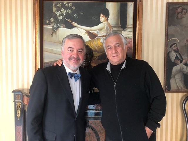Dr Madrid con Srio Torruco