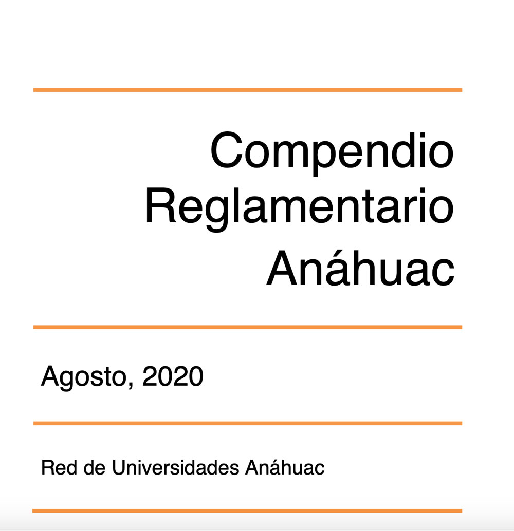 Compendio Reglamentario Anáhuac