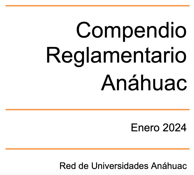 Compendio Reglamentario Anáhuac