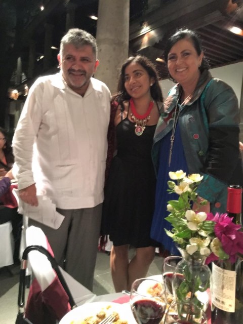 Alumnas de la asignatura "Cultura Gastronómica: Regiones de México" que imparte la Dra. Marisa Ramos en la licenciatura de Turismo Cultural y Cultura Gastronómica  asistieron el 9 de septiembre de 2016 al evento  “Entre Virreyes y Virreinas: los empeños de una casa” en el Museo Franz Mayer