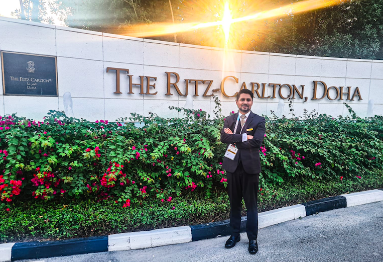 Luis Miguel Torres Morelos en The Ritz-Carlton, Doha