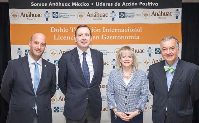 La Facultad de Turismo y Gastronomía de la Universidad Anáhuac México abre la posibilidad de obtener una doble titulación internacional, en las Licenciaturas en Gastronomía y Artes Culinarias de la Universidad Francisco de Vitoria en Madrid, España.